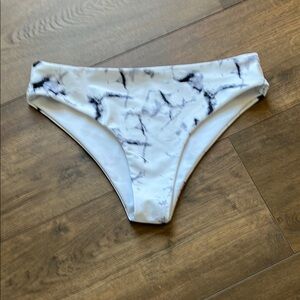 Cupshe Marble Print Bikini Bottom